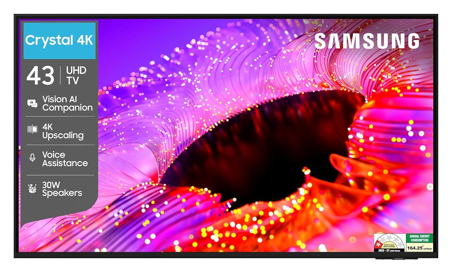 Samsung 43 inches Crystal UHD 4K Samsung Vision AI Smart TV UA43UE86AHULXL